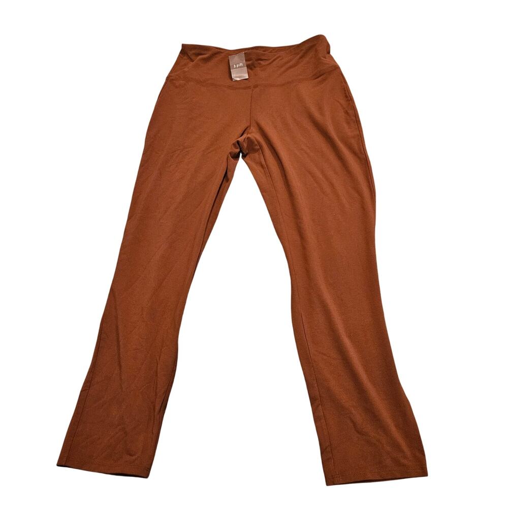 J. Jill Wearever Collection Smooth Fit Slim Leg Pants Women's Small Brown